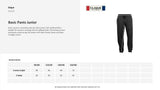 LOU BASKET PANT KIDS - BLACK