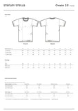 TIKS UNISEX TEE, WHITE