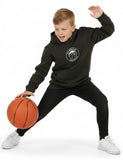 ALPPILA BASKET ACTIVE HOODY KIDS - BLACK