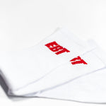 EBT SOCKS, white