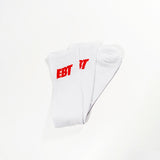 EBT SOCKS, white