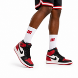 EBT SOCKS, white
