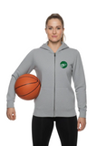 HONKA ZIPPER HOODY 2026 GREY - NAISET