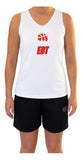 EBT REVERSIBLE SHIRT WOMENS, black/white
