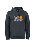 LOU BASKET ACTIVE HOODY - BLACK