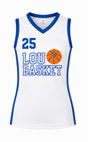 LOU BASKET PELIPAITA NAISET - VALKOINEN