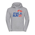 PAKILA RUN HOODY, UNISEX, GREY