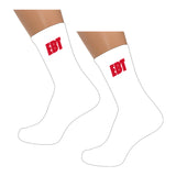 EBT SOCKS, white