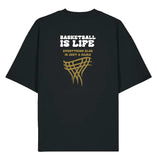 TIKS OVERSIZE TEE - BLACK