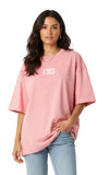 TIKS OVERSIZE TEE - PINK