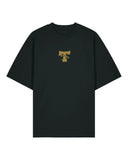 TOPOLA OVERSIZE TEE - BLACK